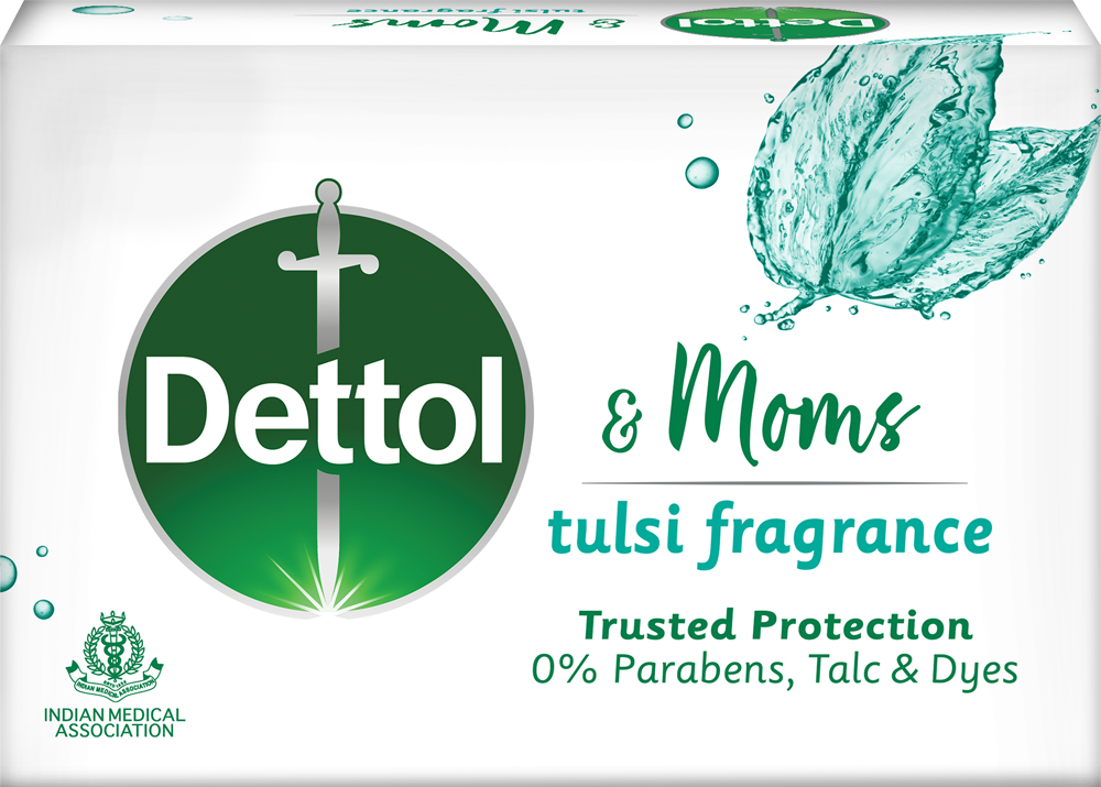 Dettol & Moms Tulsi Bar Soap